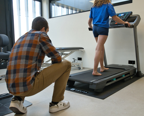 Matériel de biomécanique à Bertrix, en province du Luxembourg